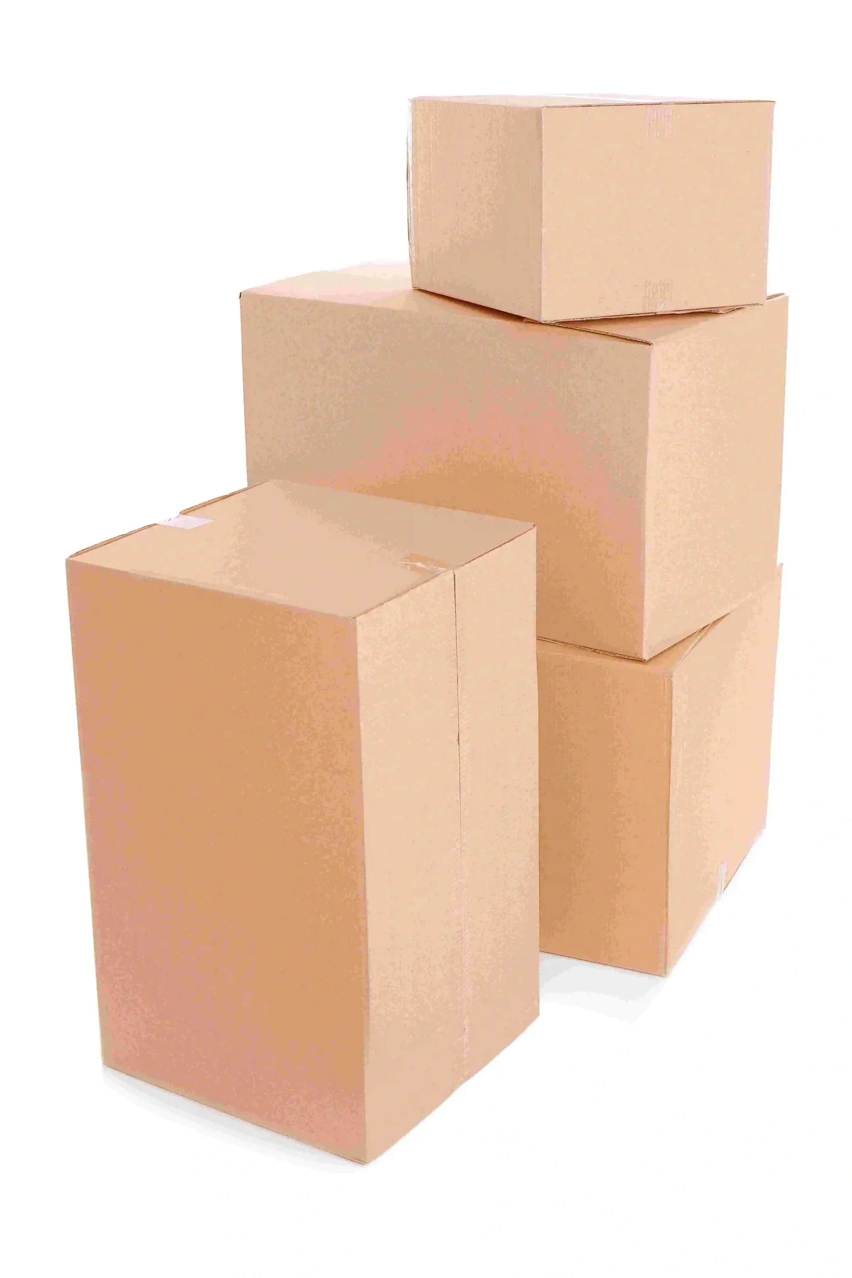 set cardboard boxes isolated white - Zicail Beauty - Zicail Beauty set cardboard boxes isolated white - Packaging Customization - Packaging Customization