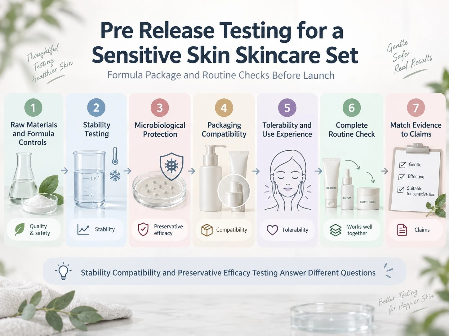 Pre Release Testing for a Sensitive Skin Skincare Set formula packaging routine safety stability and claims guide - Zicail Beauty Pre Release Testing for a Sensitive Skin Skincare Set formula packaging routine safety stability and claims guide - Sensitive Skin Skincare Set: Formula & Packaging Guide