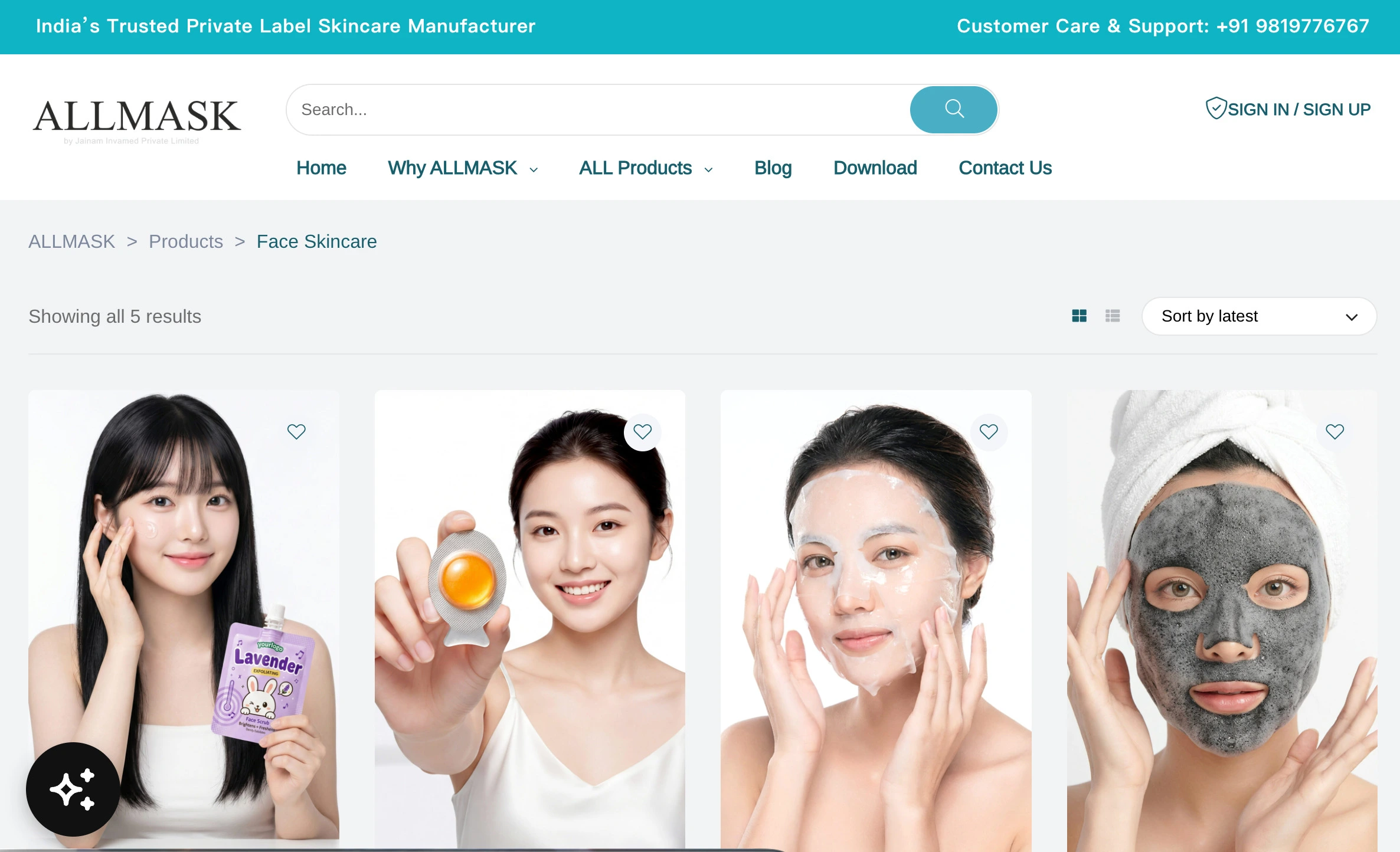 allmask.co one of the Top Skincare Manufacturers in India - Zicail Beauty allmask.co one of the Top Skincare Manufacturers in India - Top Skincare Manufacturers in India: Brand Shortlist