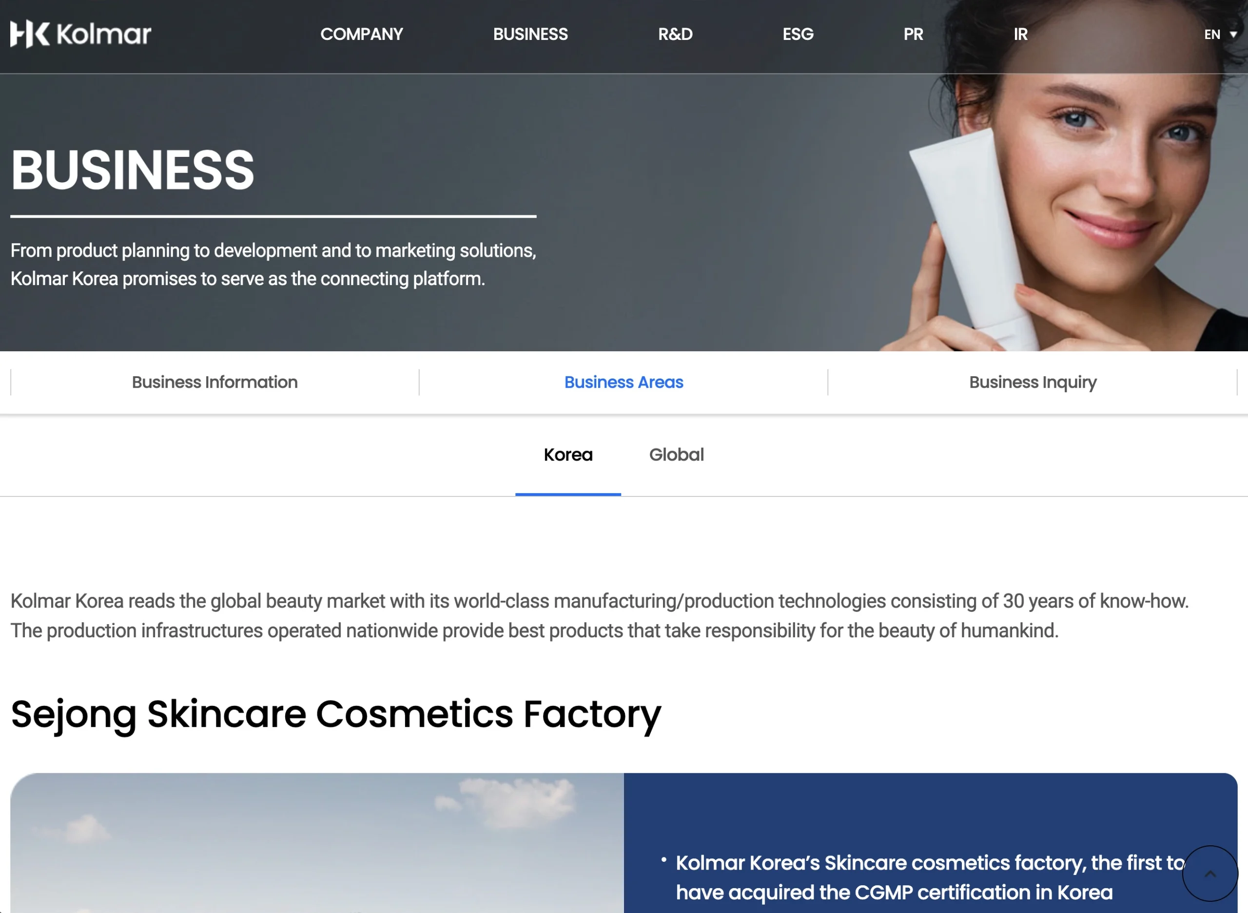 kolmar.co.kr one of the Top skincare Manufacturers in south korea - Zicail Beauty kolmar.co.kr one of the Top skincare Manufacturers in south korea - Top Skincare Manufacturers in South Korea