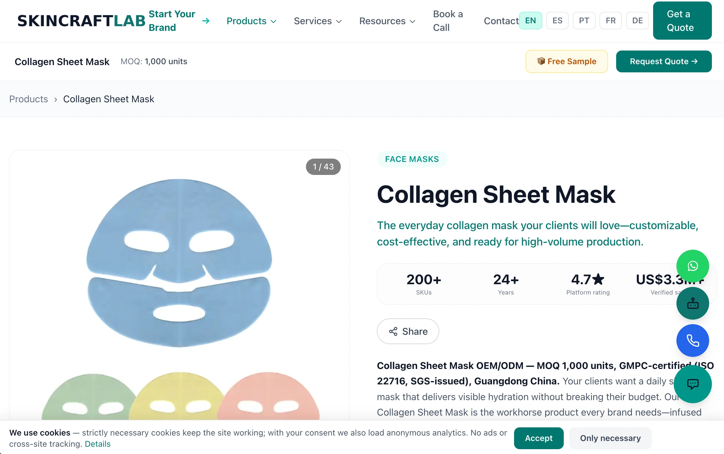 skincraftlab.com one of the Top Sheet Mask Manufacturers in China - Zicail Beauty skincraftlab.com one of the Top Sheet Mask Manufacturers in China - Top Sheet Mask Manufacturers in China: Private Label